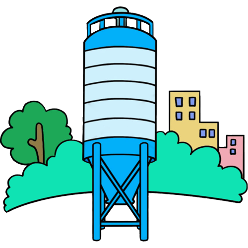 How feed silo operates